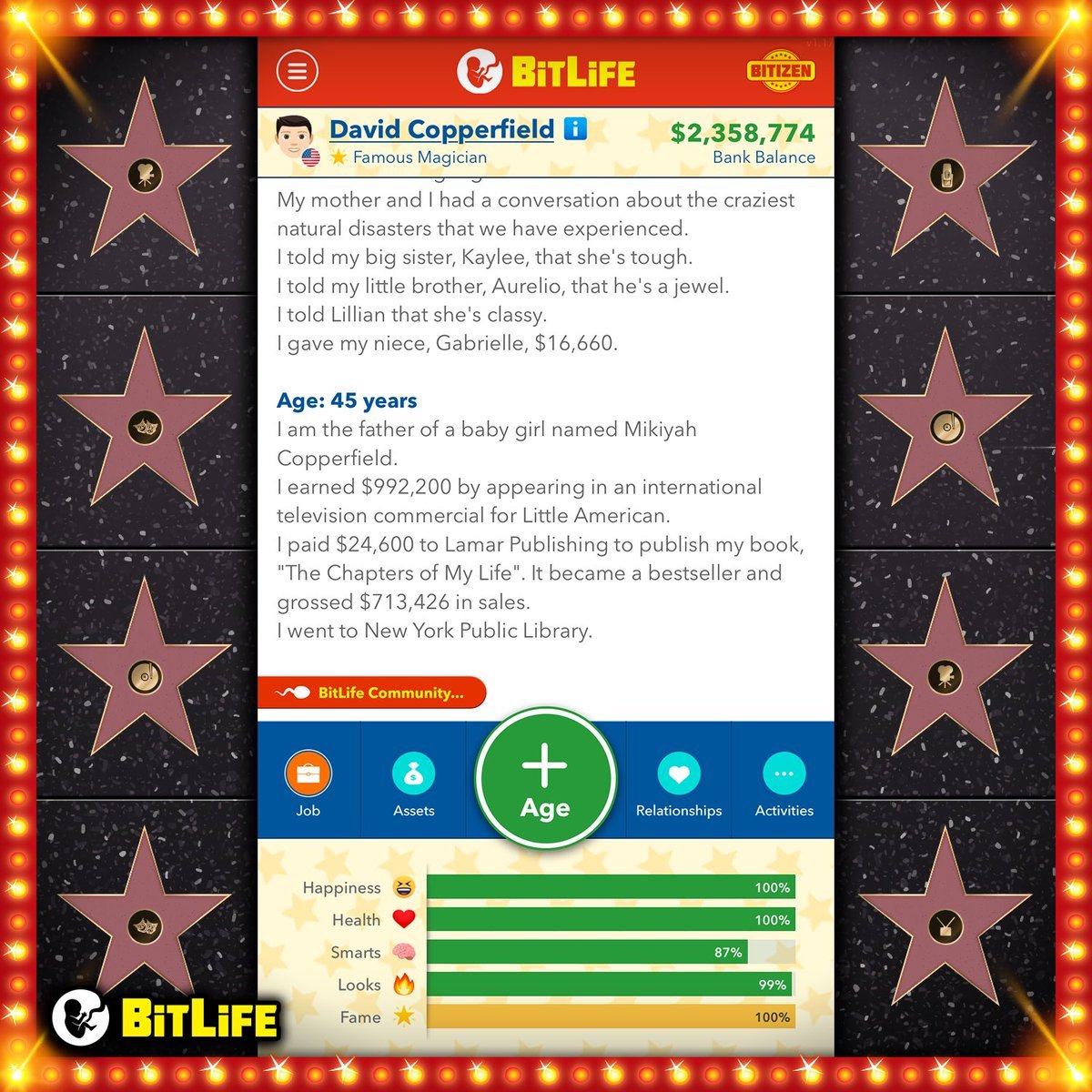 BitLife How To a Famous Celebrity Superstar (UPDATED) WP